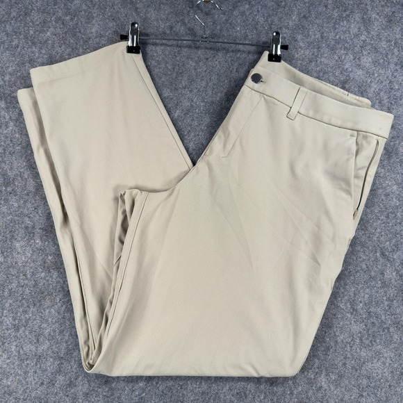 lululemon athletica Other - Lululemon ABC Pants Mens 36x29 Beige Regular Fit Microfiber Chino